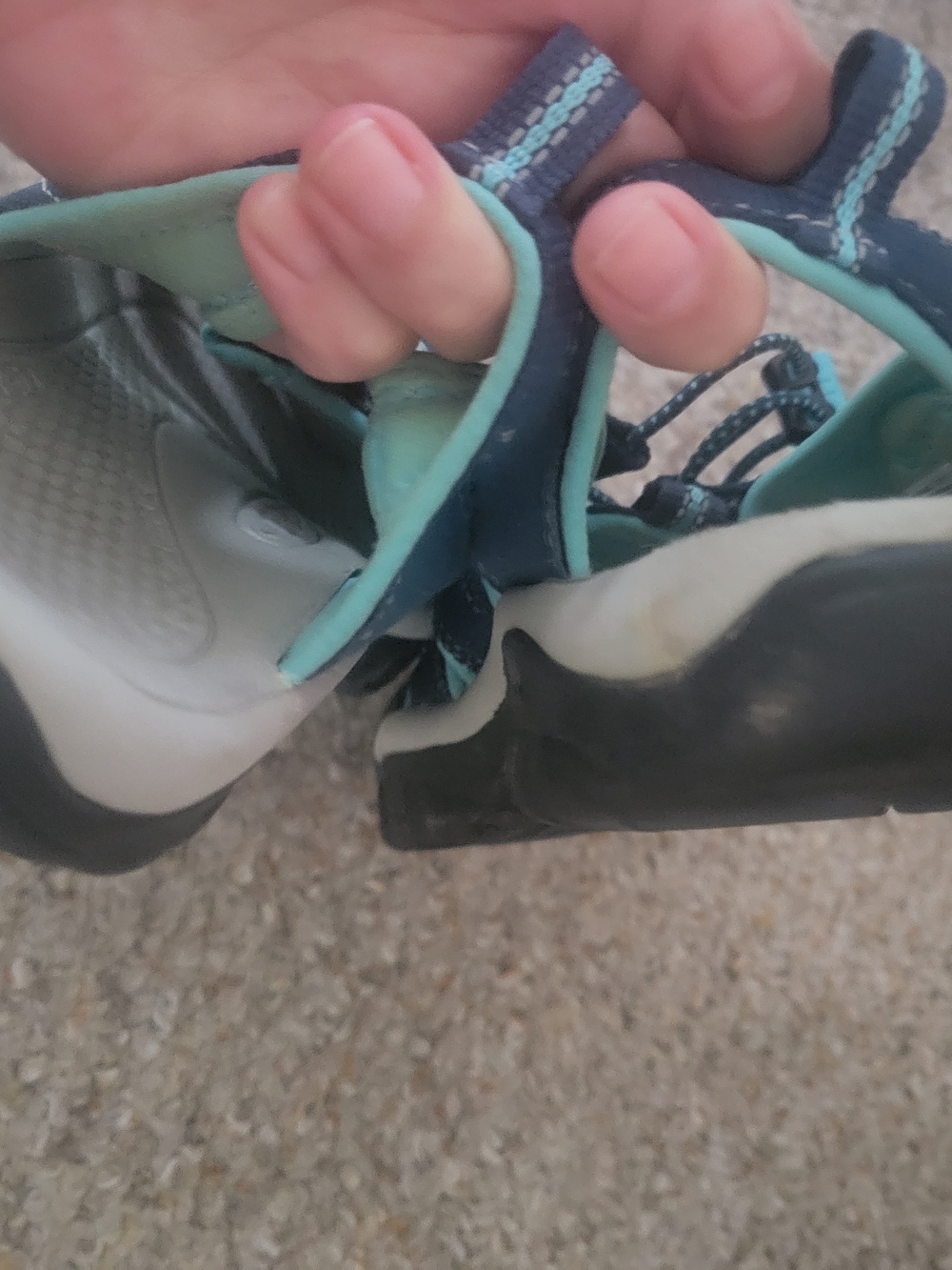 Keen Women's Newport Waterproof Sport Sandals - Navy/Turquoise - Picture 3 of 5